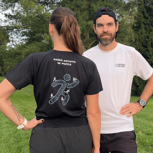 Sportovní tričko - černé