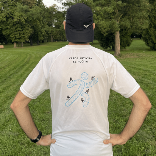 Sportovní tričko - bílé